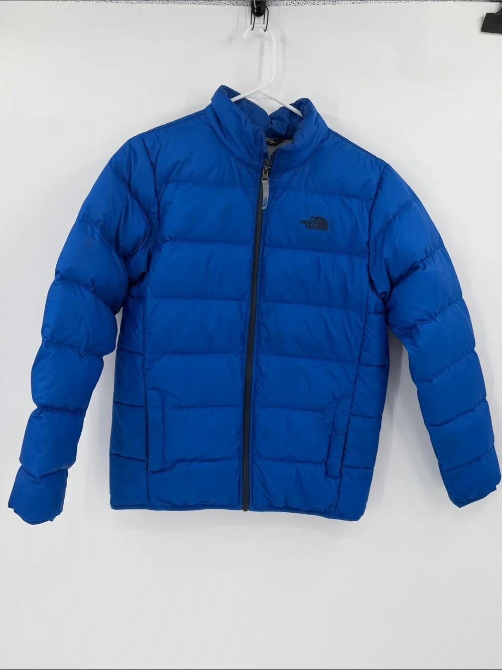 The North Face Boys Royal Blue Quilted Puffer Jacket Size XL